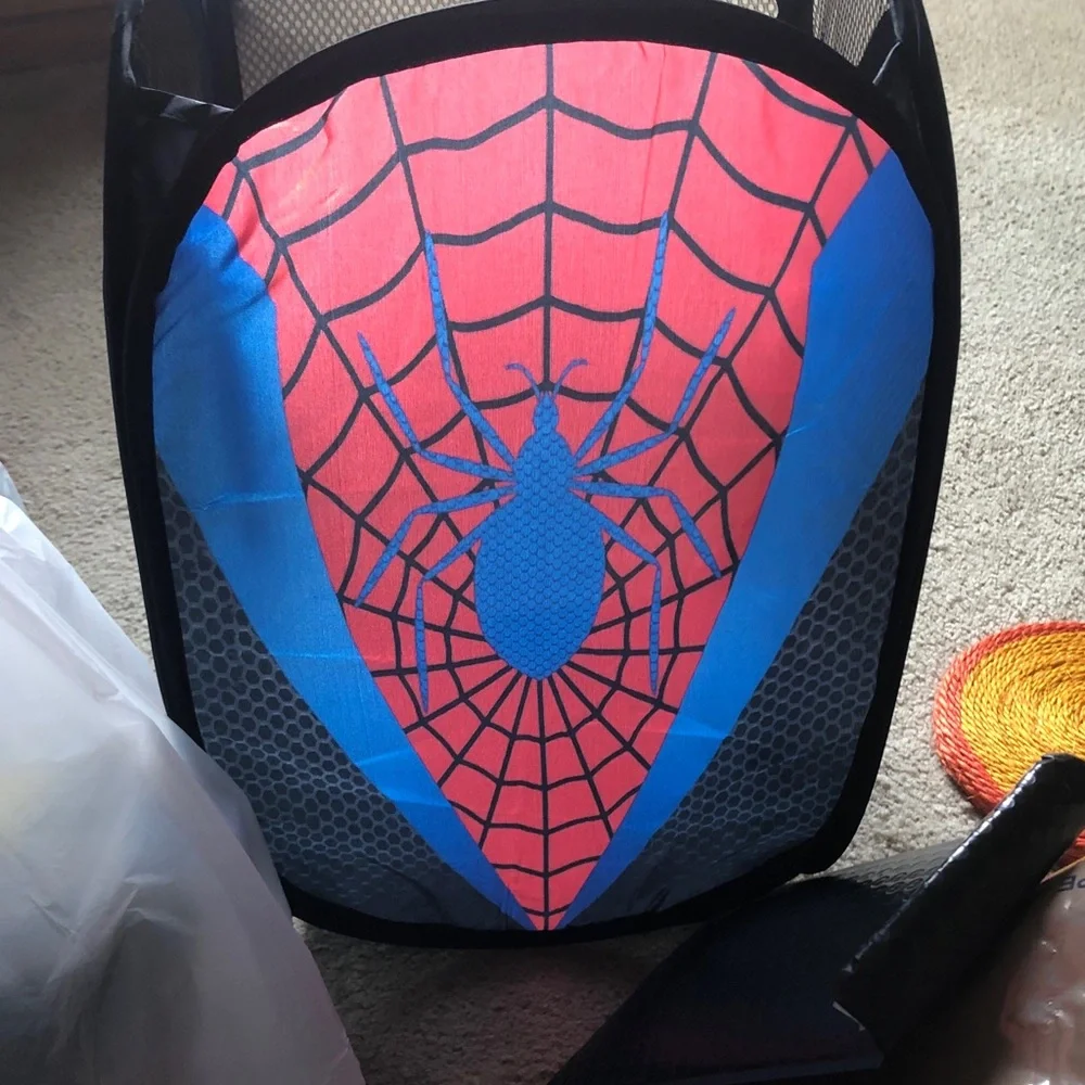 Kids Red and Blue Spider Web Costume Accessory